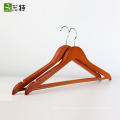 17.5 inch round bar family shirt wholesale colored wooden hangers